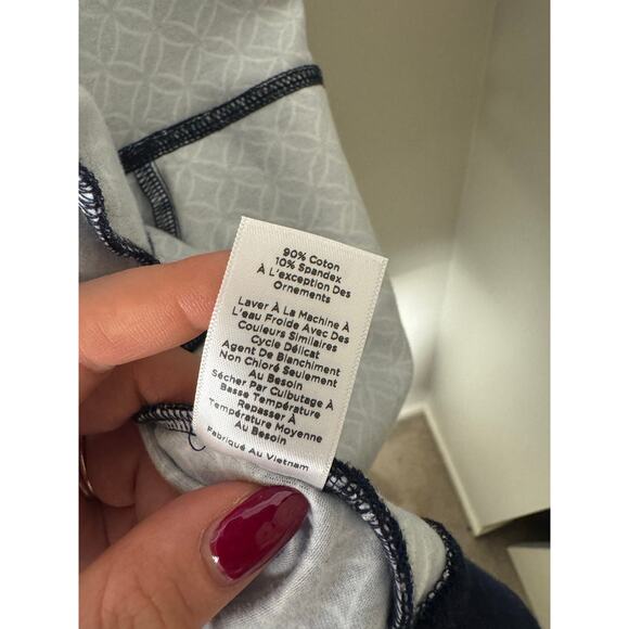 T By Talbots Zip Up Sweatshirt Jacket Size P - Picture 5 of 6